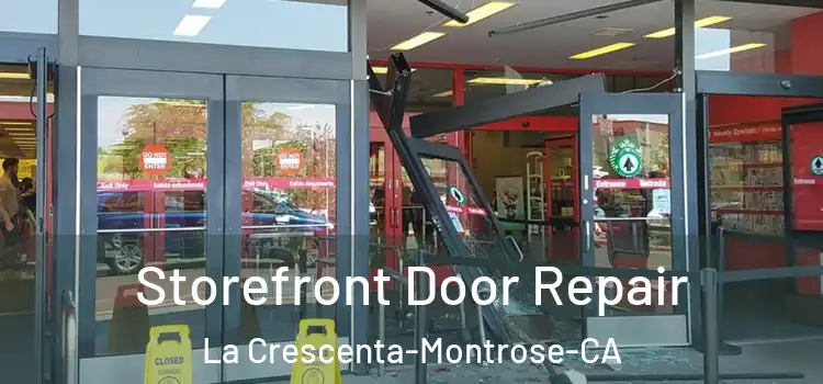 Storefront Door Repair La Crescenta-Montrose-CA